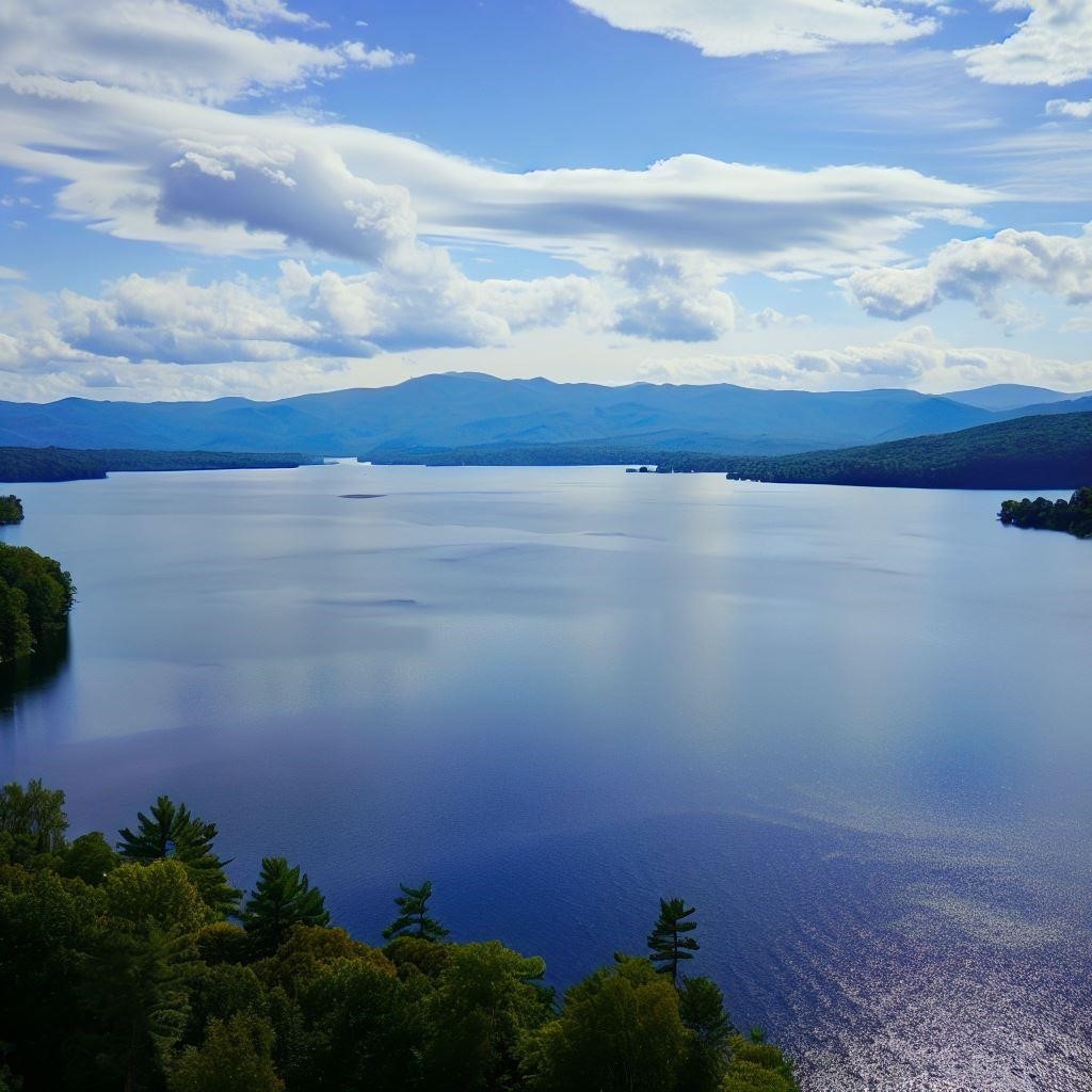Découvrez la beauté du lac Saratoga